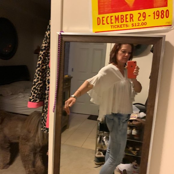 white flowy blouse - Picture 2 of 2